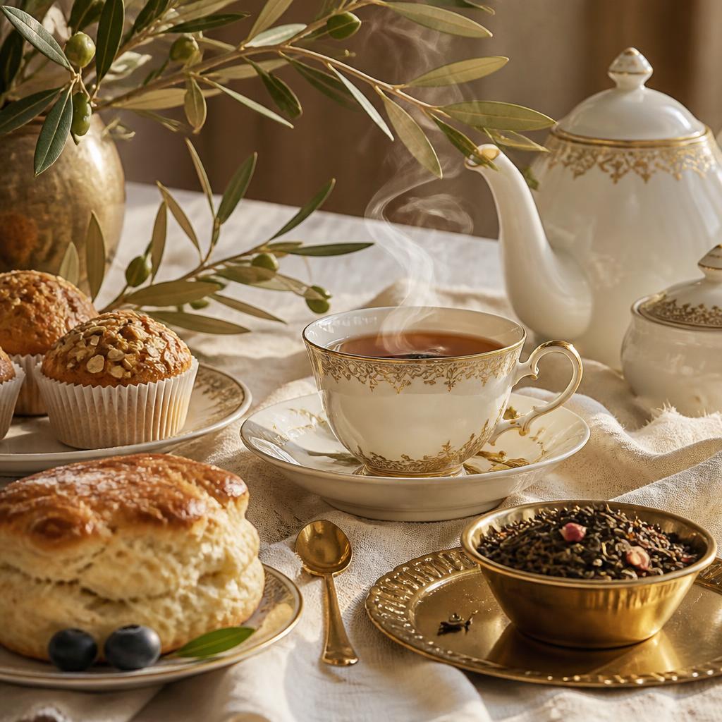Sebenza premium tea, scones and muffins